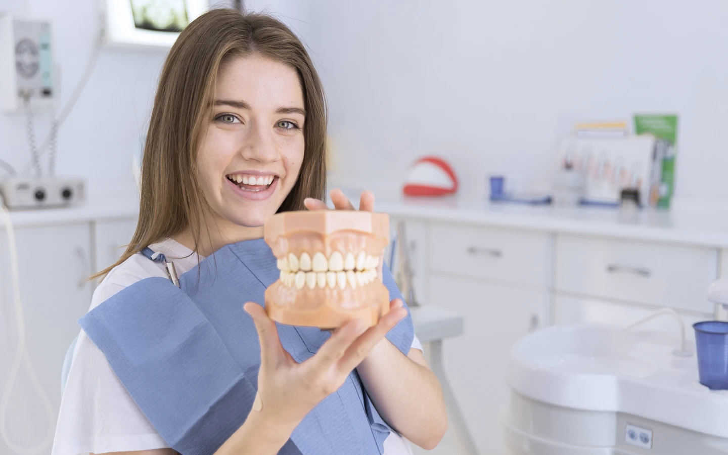 Replacing teeth with dentures